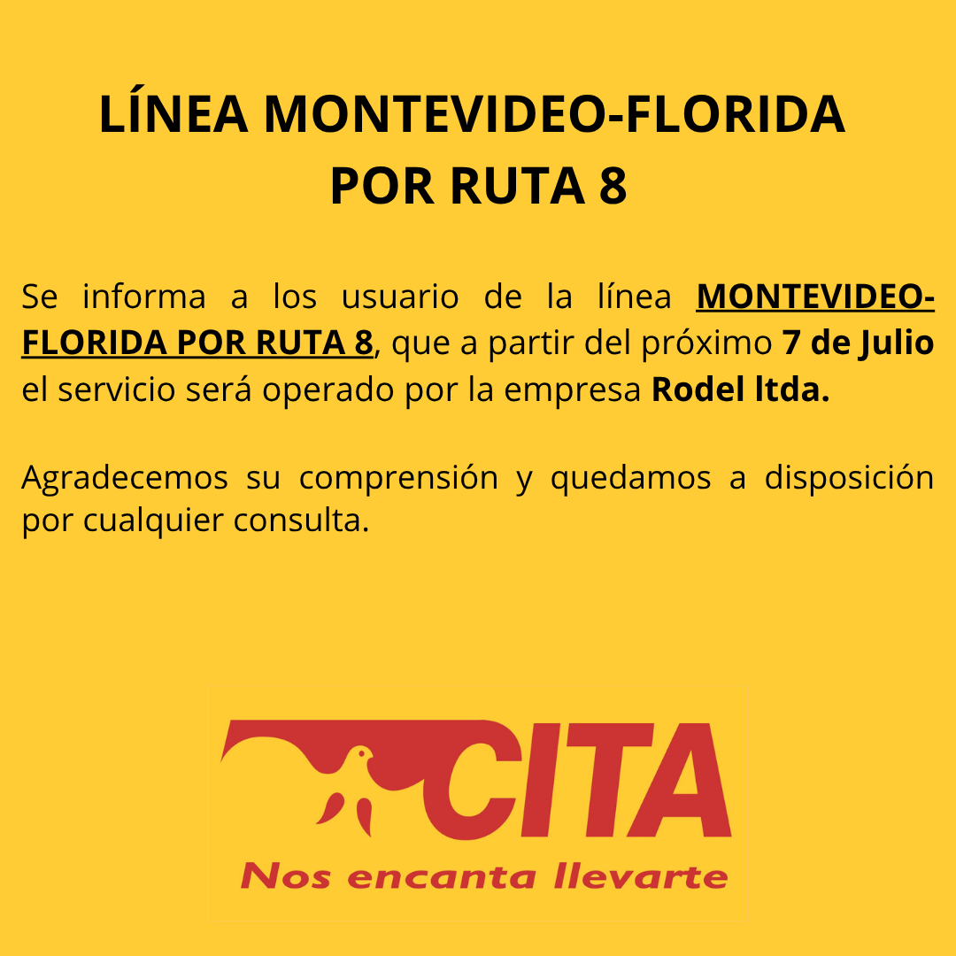 Nos encanta llevarte